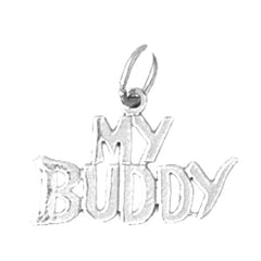 Sterling Silver Saying Pendant