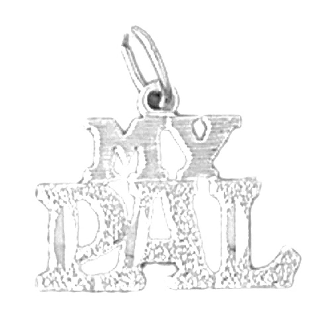 Sterling Silver Saying Pendant