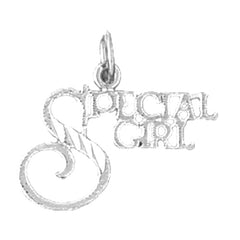 Sterling Silver Saying Pendant