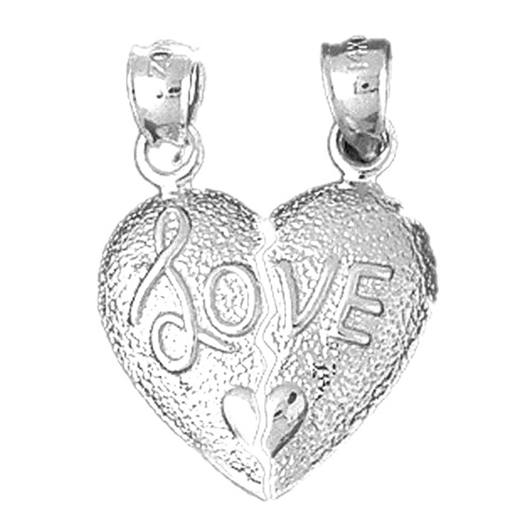 Sterling Silver Love Pendant
