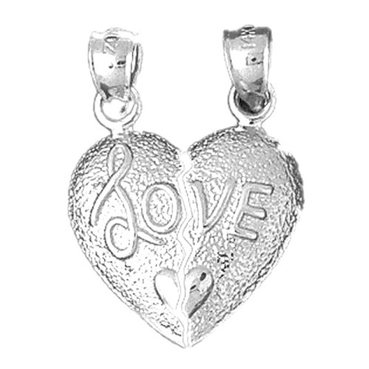 Sterling Silver Love Pendant