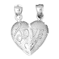 Sterling Silver Love Pendant