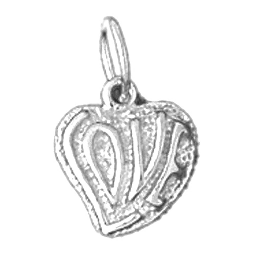 Sterling Silver Love Pendant