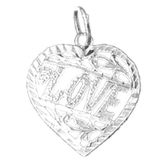 Sterling Silver Love Pendant