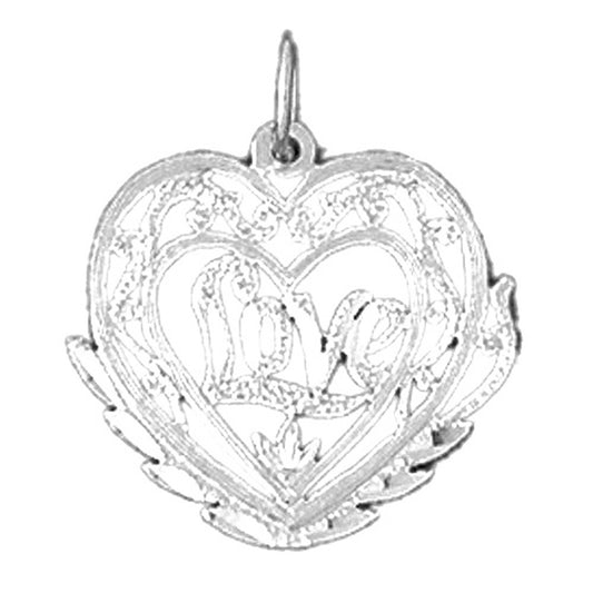 Sterling Silver Love Pendant