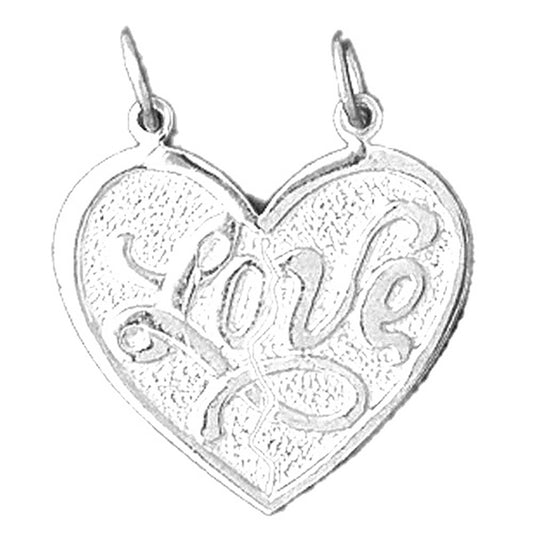 Sterling Silver Love Pendant