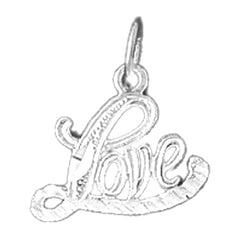 Sterling Silver Love Pendant