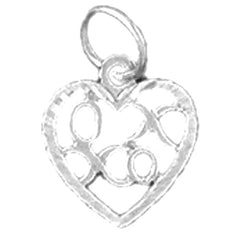 Sterling Silver Ox Xo Pendant