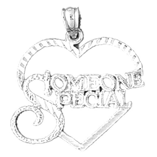Sterling Silver Someone Special Pendant