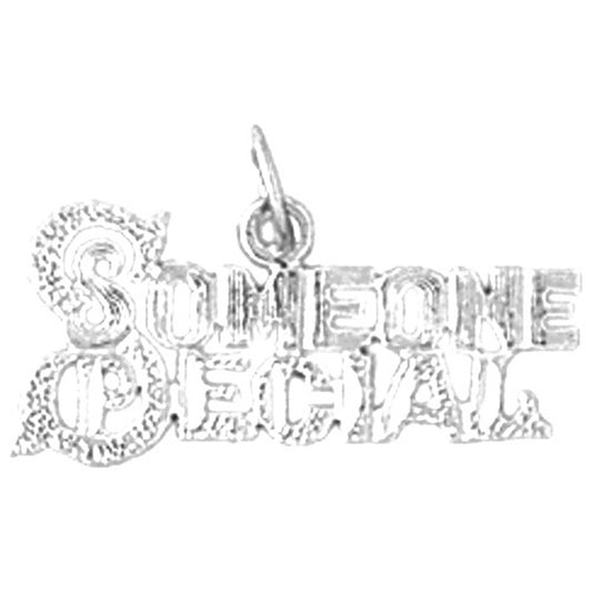 Sterling Silver Someone Special Pendant