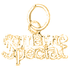 Yellow Gold-plated Silver Someone Special Pendant