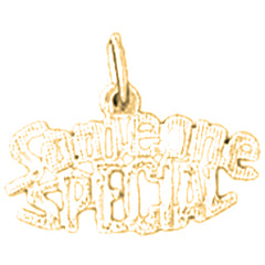 Yellow Gold-plated Silver Someone Special Pendant