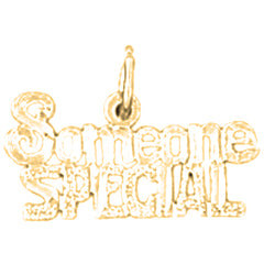 Yellow Gold-plated Silver Someone Special Pendant
