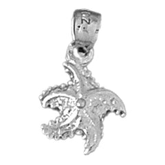 Sterling Silver Starfish Pendant