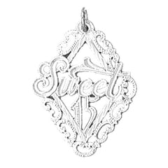 Sterling Silver Sweet 15 Pendant