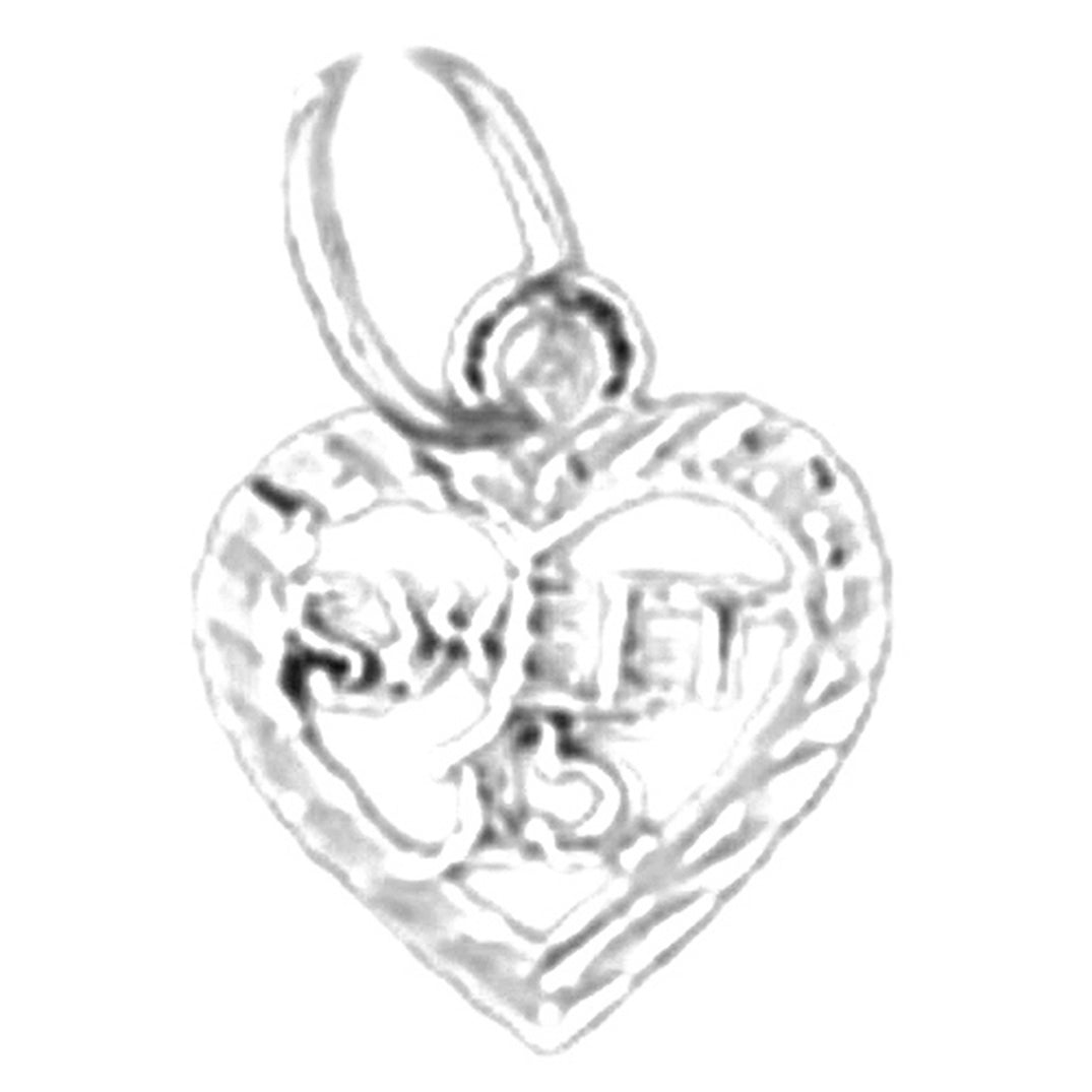 Sterling Silver Sweet 15 Pendant
