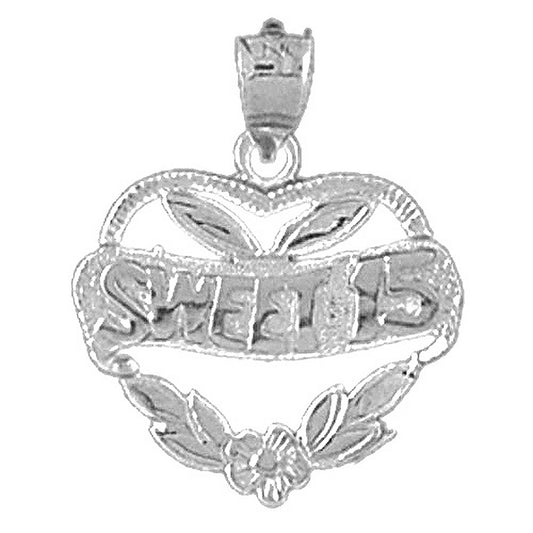 Sterling Silver Sweet 15 Pendant