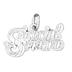 Sterling Silver Special Friend Pendant