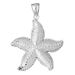Sterling Silver Starfish Pendant