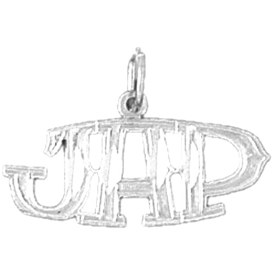 Sterling Silver Jap Pendant