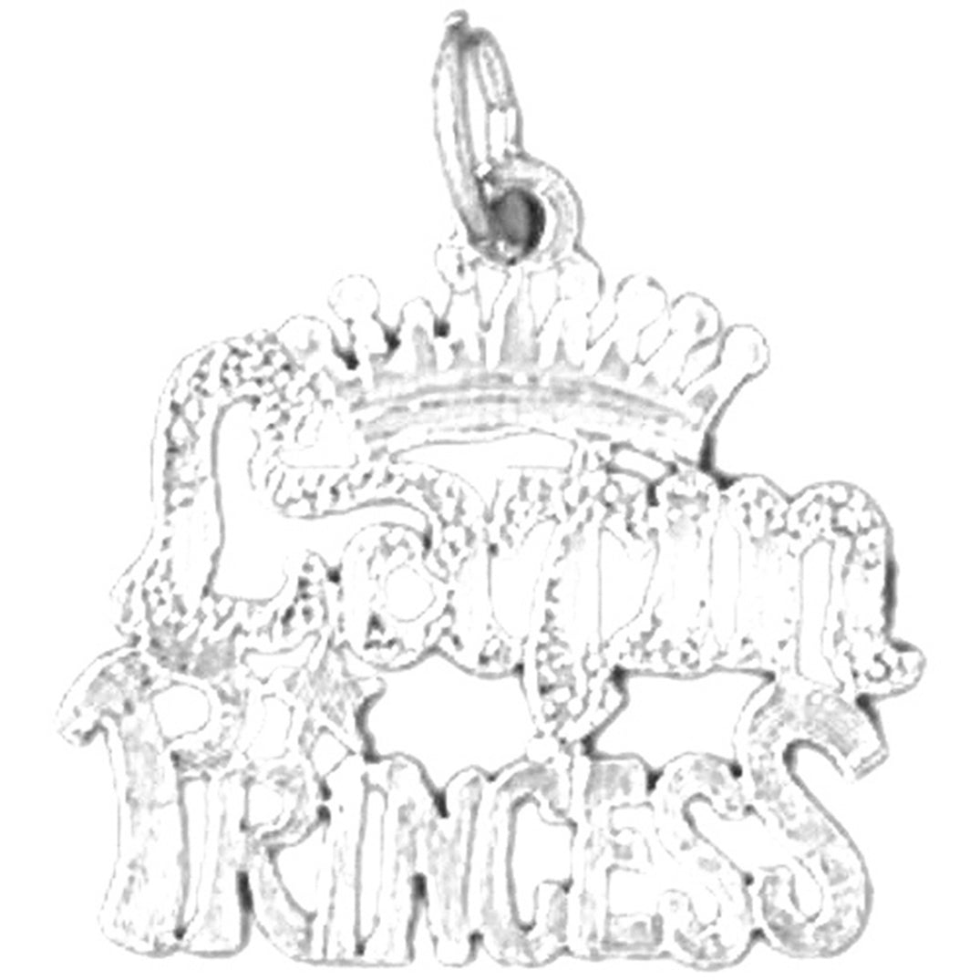 Sterling Silver Latin Princess Pendant