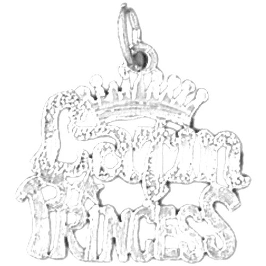 Sterling Silver Latin Princess Pendant