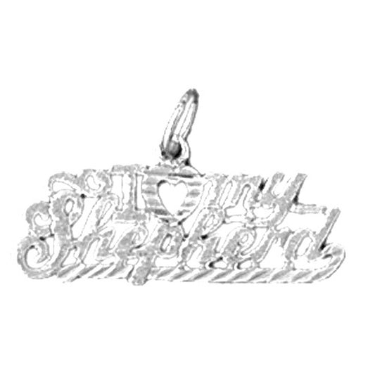 Sterling Silver Saying Pendant