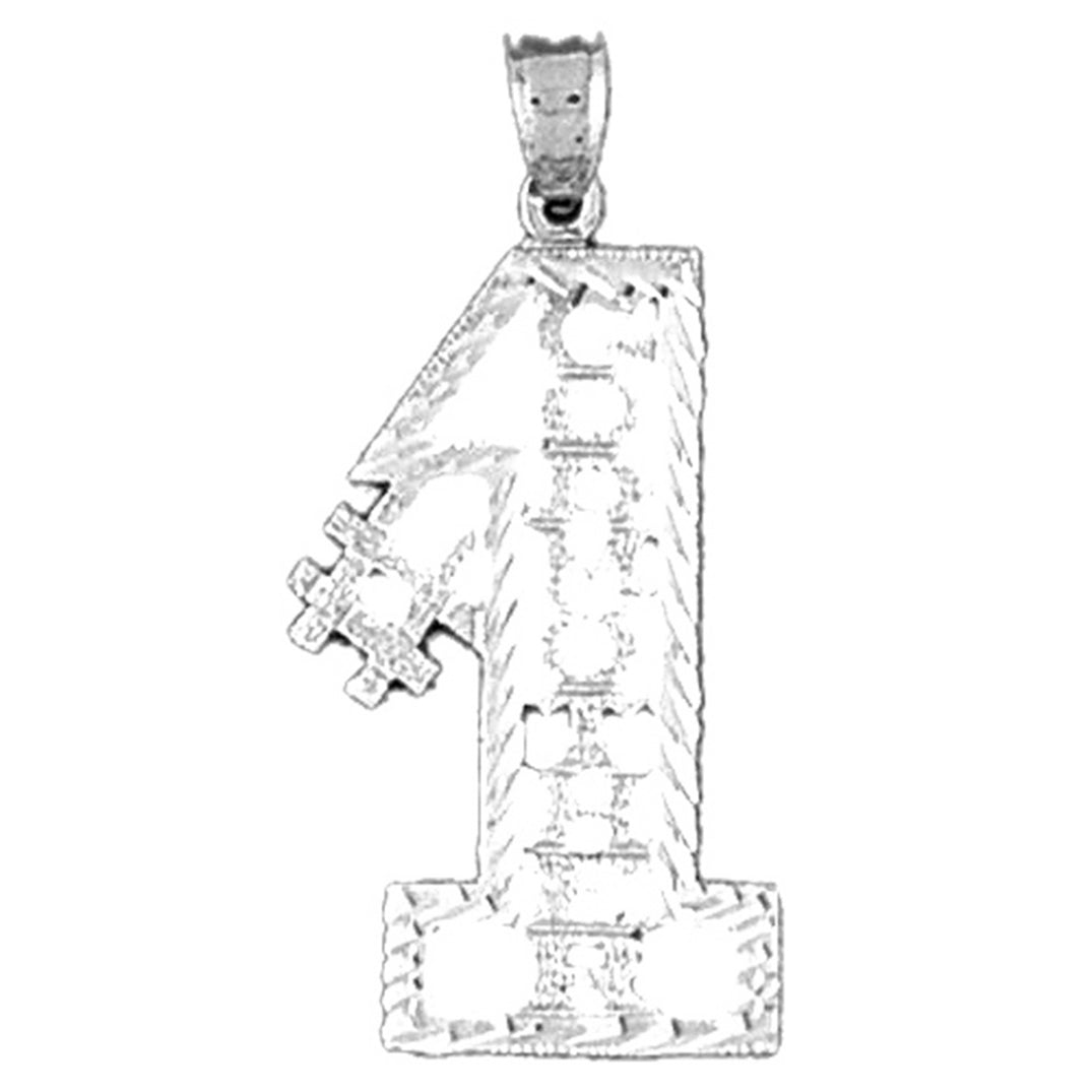 Sterling Silver Saying Pendant