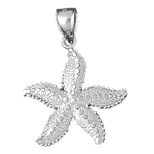Sterling Silver Starfish Pendant