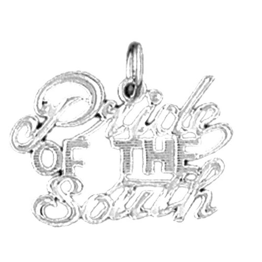 Sterling Silver Saying Pendant