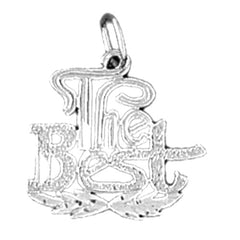 Sterling Silver Saying Pendant