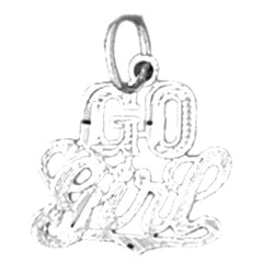 Sterling Silver Saying Pendant