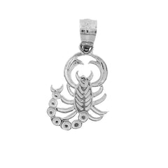 Sterling Silver Scorpion Pendant