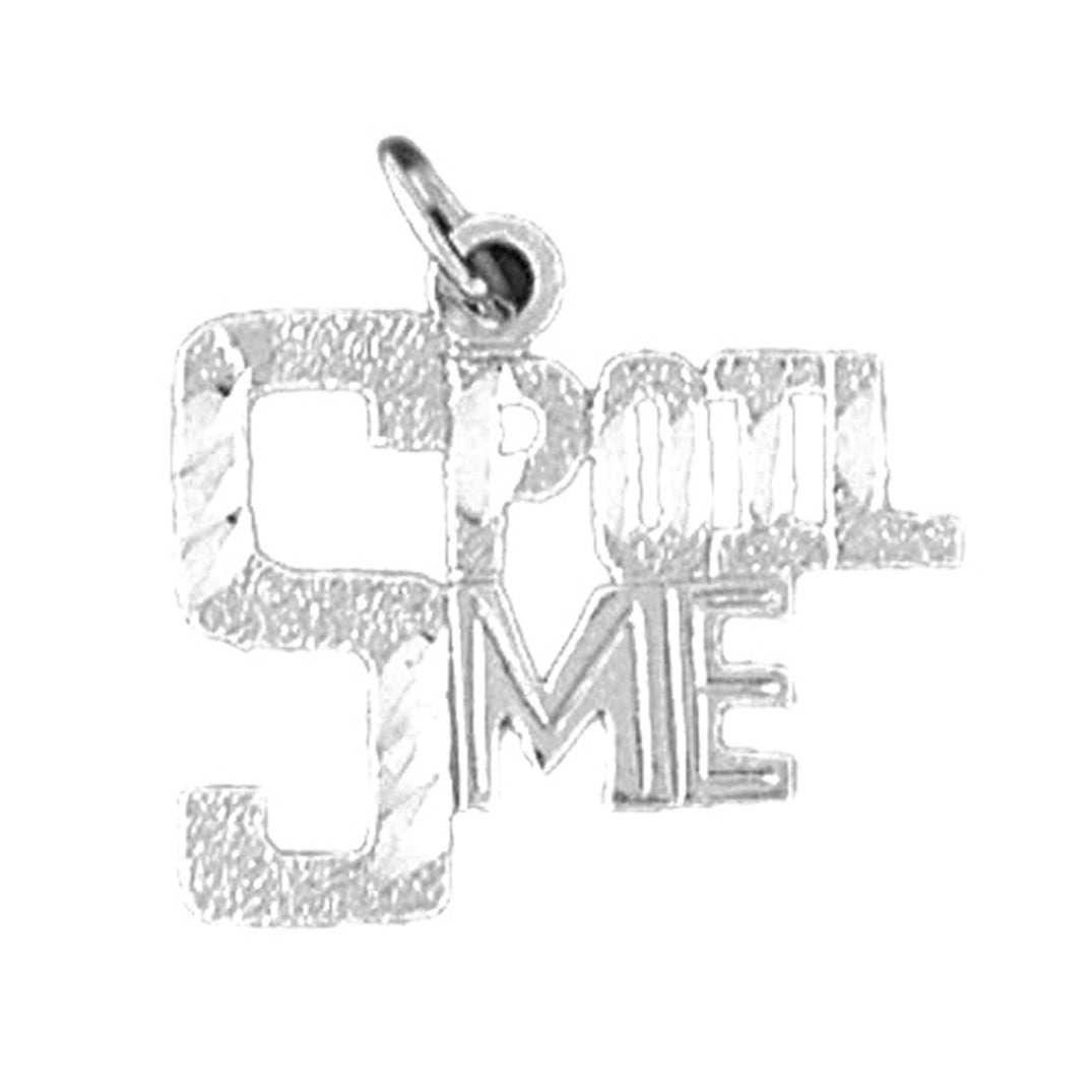 Sterling Silver Saying Pendant