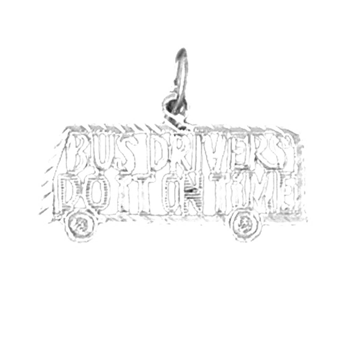 Sterling Silver Saying Pendant