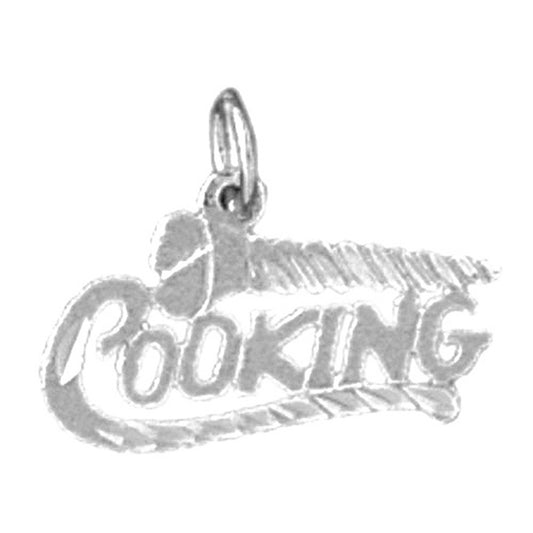 Sterling Silver Saying Pendant