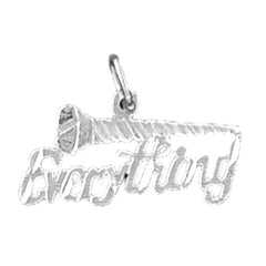 Sterling Silver Saying Pendant