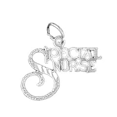 Sterling Silver Special Nurse Pendant