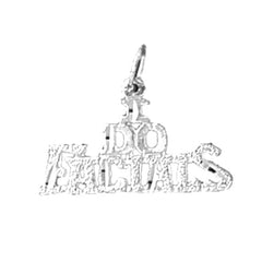 Sterling Silver I Do Facials Pendant