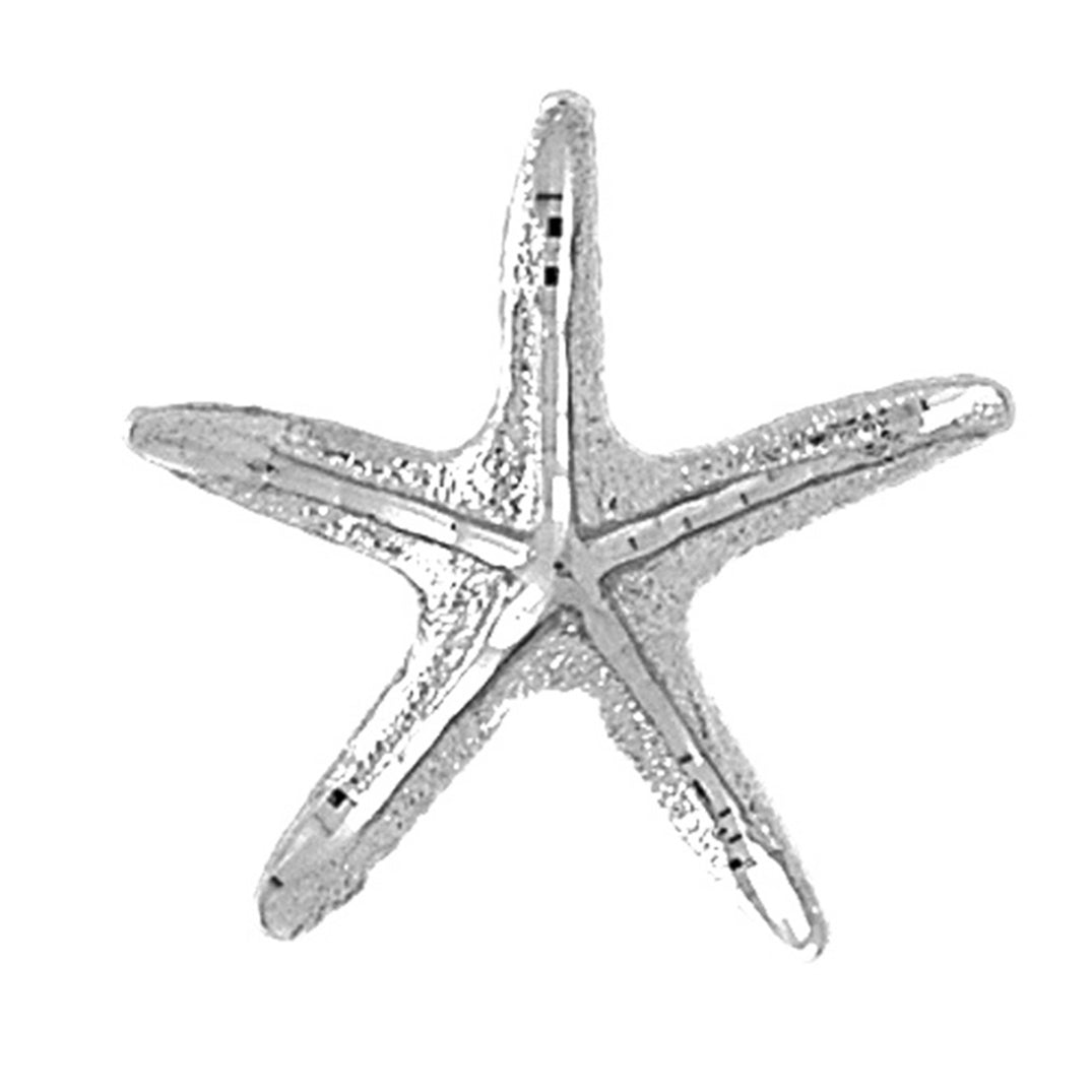 Sterling Silver Starfish Pendant