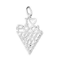 Sterling Silver Saying Pendant