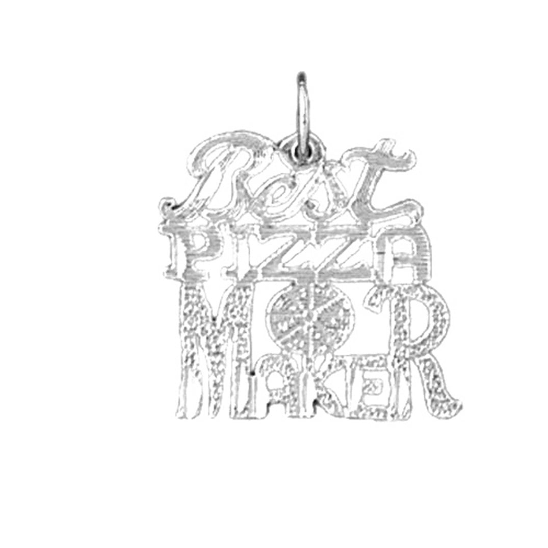 Sterling Silver Saying Pendant