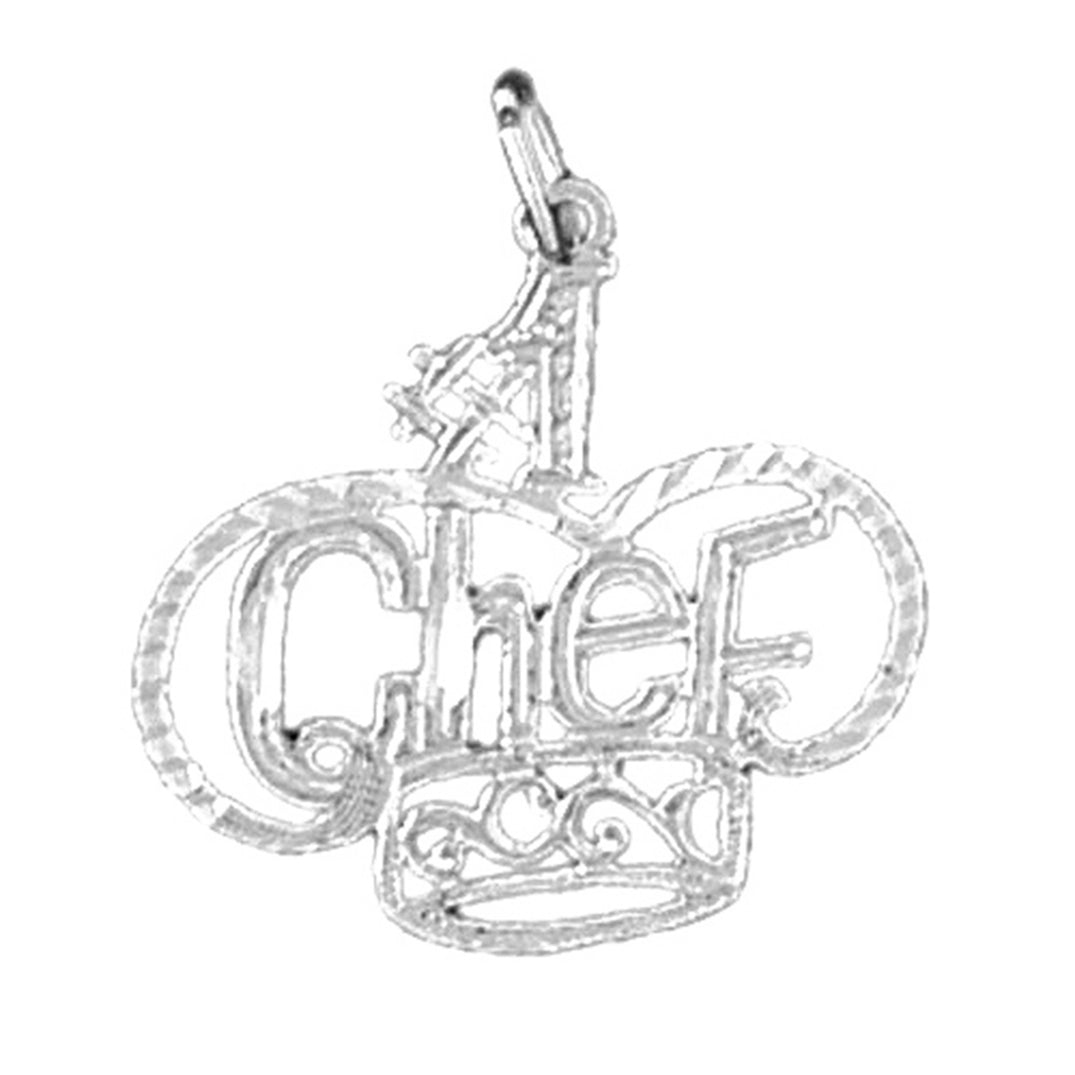 Sterling Silver Saying Pendant