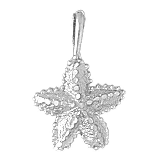 Sterling Silver Starfish Pendant