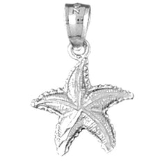 Sterling Silver Starfish Pendant