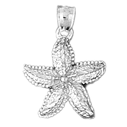 Sterling Silver Starfish Pendant