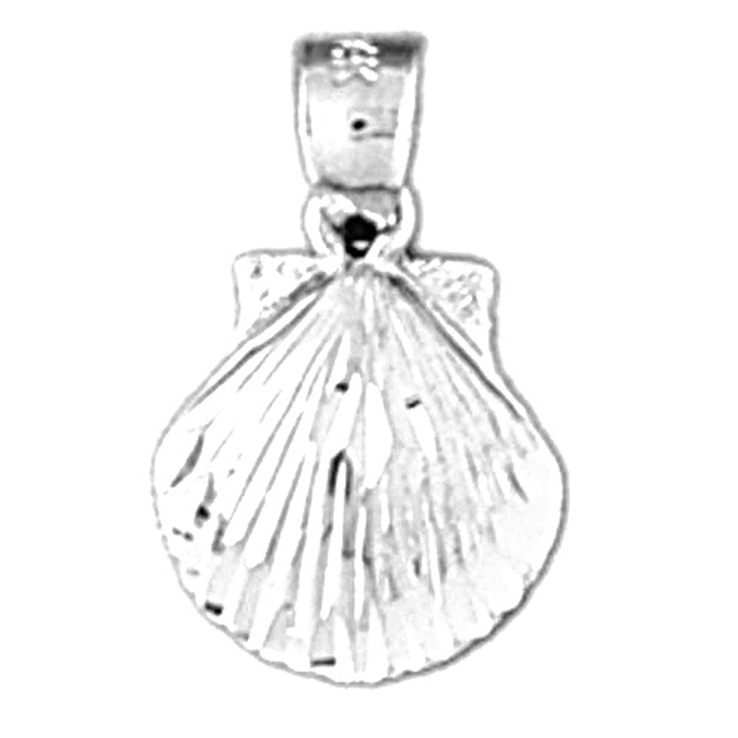 Sterling Silver Shell Pendant