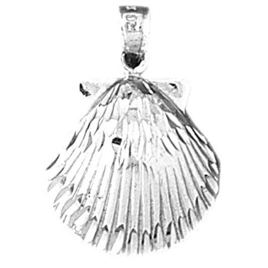 Sterling Silver Sea Shell Pendant