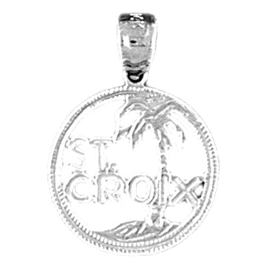 Sterling Silver St. Croix Pendant