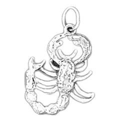 Sterling Silver Scorpion Pendant